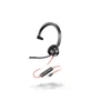 Ausinės HP Polimerinis „Blackwire 3310 Mono USB-C HS + USB-C/A“