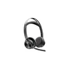 Hewlett Packard (HP) HP Poly Voyager Focus 2 Microsoft Teams sertifikuotas USB-C-C Ausinės +USB-C/A adapteris + įkrovimo stovai Be lokalizacijos
