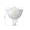 Signify Philips Hue WA 12V MR16 | GU5.3 | 5,1 W | Šiltas iki šaltas baltas lengvas