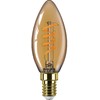 Signify Dekoratyvinė LED lemputė PHILIPS VINTAGE GOLD, E24, B35, 2000 K, 2,5W (=15W), 136 lm, dimeriuojama