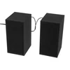 Kompiuterio kolonėlės Tellur Basic 2.0 garsiakalbiai, 6W, USB/Jack, Medinis dėklas, Garso valdymas, Juodas