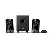 Kompiuterio kolonėlės GENIUS garsiakalbiai SW-2.1 300X/ 2.1/ 10W/ mediniai/ juodi