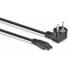Maitinimo Laidas - LINDY Schuko į C5, 2.5A/250V, 2 m, Juodas