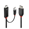 Adapteris - LINDY HDMI į DisplayPort 4K60Hz Adapteris 4096x2160@60Hz 1 m