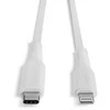 USB Kabelis - LINDY USB Type C į Lightning Laidas, M/M, 480Mbps, 1 m, Baltas