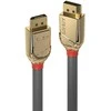 DisplayPort Kabelis - LINDY Gold Line DisplayPort 1.4 Kabelis, 3 m, Pilkas