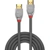 Lindy HDMI 2.0 didelės spartos M/M 2m pilka/chromuota
