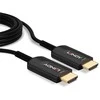 HDMI Laidas - LINDY Šviesolaidinis Hibridinis HDMI Kabelis, Ultra Didelės Spartos, 8K60, 48Gbps, 15 m, Juodas