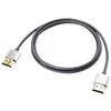 HDMI Laidas - LINDY Cromo Slim HDMI Laidas, Didelės Spartos, M/M, 2 m, Juodas
