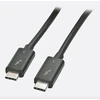 Thunderbolt Laidas - LINDY Thunderbolt 3 Laidas, 40Gbps, 100W PD, 2 m, Juodas