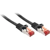 Tinklo Kabelis - LINDY Cat.6 S/FTP Tinklo Kabelis, RJ45, M/M, 250MHz, 28AWG, 3 m, Juodas
