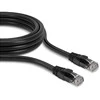 Tinklo Kabelis - LINDY Cat.6 U/UTP Tinklo Kabelis, RJ45, M/M, 250MHz, 1 m, Juodas