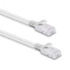 Tinklo Kabelis - LINDY Cat.6A U/UTP LSZH Ultra Slim Tinklo Kabelis, RJ45, M/M, 500MHz, 28AWG, 2 m, Pilkas