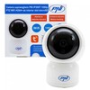 PNI IP390T 1080P vaizdo stebėjimo kamera su PTZ WiFi H264 +, palaiko 128GB Micro SD, naktinis matymas, Tuya programėlė, P2P, Android, iOS, skirta naudoti patalpose, sukiojasi paskui judesį, judesio aptikimo signalizacija