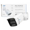 PNI IP3POE vaizdo stebėjimo kamera su IP, 3MP, lauko IP66, integruotas mikrofonas, suderinama su POE stebėjimo sistema PNI House IPMAX POE 3 ir PNI House IPMAX POE 3LR