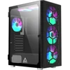 Montech X3 Glass Mid Tower, RGB, Tempered Glass – Juodas