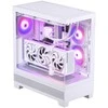 Phanteks XT View grūdinto stiklo langai, D-RGB - balta