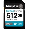 Atminties kortelė Kingston | Canvas Go! Plus | 512 GB | SD | Flash atminties klasė Class 10, UHS-I, U3, V30