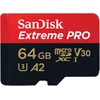 Atminties kortelė SanDisk Extreme PRO microSDXC™ UHS-I CARD, 64 GB