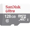 Atminties kortelė SanDisk Ultra Micro SDXC UHS-I Class 10, 128 GB, be adapterio