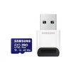 Atminties kortelė SAMSUNG PRO Plus Micro SD 512GB Iki 180MB/s Skaitymas ir 130MB/s Rašymo greitis su 10 klasės 4K UHD įsk. Kortelių skaitytuvas 2023