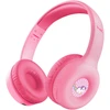 Trust Nouna Ausinės su laidu &amp; Belaidės su lankeliu ant galvos Calls/Music USB Type-C Bluetooth Rožinė