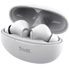Trust Yavi - Belaidės ausinės į ausis įkišamos Bluetooth TWS su etui ładującym &amp; ENC (Baltas)