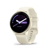 Išmanusis laikrodis Garmin vívoactive® 6, Pilkšvos aukso spalvos su kreminės spalvos dirželiu