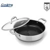 KEPTUVE SU DANGČIU, 30X7,8 CM, 4,8 L, TITANIUM3, COOKING BY HEINNER