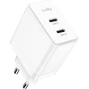 Sieninis įkroviklis Cudy CH40_EU (2x USB-C, 40W)