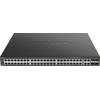 Šakotuvas D-Link Przełącznik DGS-2000-52MP 48xGE PoE 4xSFP