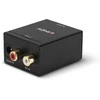 Garso Adapteris - LINDY Phono į TosLink ir Bendraašis ADC Adapteris 24-bit/48KHz, Juodas