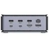Nešiojamojo Kompiuterio Dokavimo Stotis - LINDY DST-Pro USB4 Dokas 8K/2x4K 60Hz, USB tipo A/C, HDMI, DP, 100W