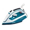 Fier de calcat Soft Turquoise Heinner HSI-2400TQ, talpa din ceramica, calcare uscata/cu abur/cu jet de abur/spray, auto-curatare, anti- picurare, anit-calcar, rezervor apa: 300ml, debit de abur: 16+-4g/min, jet de abur: 108g/min, putere: 2400W