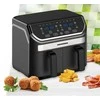 Gruzdintuvė FRITEUZA DUBLA HEINNER DOUBLE MASTER HAF-KDB1700BK
