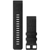 Išmaniojo laikrodžio Garmin greitai atsegamas, nailoninis dirželis, Juodos spalvos, 26mm