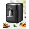 Gruzdintuvė DVIGUBA KARŠTO ORO GRUPINtuvė HEINNER OVENFRY COOK HAFO-M11BK1700