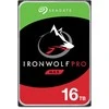 SEAGATE Ironwolf PRO Enterprise NAS HDD 16TB 7200rpm 6Gb/s SATA 256MB talpykla 8,9 cm 3,5 colio 24x7 NAS ir amp; RAID Rackmount sistemos BLK