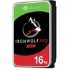 SEAGATE Ironwolf PRO Enterprise NAS HDD 16TB 7200rpm 6Gb/s SATA 256MB talpykla 8,9 cm 3,5 colio 24x7 NAS ir amp; RAID Rackmount sistemos BLK