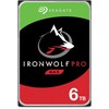 „SEAGATE Ironwolf PRO Enterprise NAS HDD 6TB 7200rpm 6Gb/s SATA 256MB cache 8.9cm 3.5inch 24x7“ skirtas NAS ir RAID Rackmount sistemoms, juodos spalvos