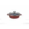 ALIUMINIO KEPTUVE SU DANGTELIU 24X6,5CM, 2,6L, CALABRIA, COOKING BY HEINNER