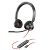 Hewlett Packard (HP) HP Poly Blackwire 3220 stereo USB-C ausinės + USB-C/A adapteris