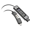 Poly DA85-M adapteris su garso valdymu ir USB jungtimis