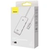 Hub 4in1 Baseus Lite Series USB iki 4x USB 3.0 1m – juodas