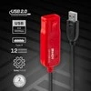 USB Hub - LINDY USB 2.0 Aktyvus Prailginimo Pro Hub Laidas, 12 m, Juodas