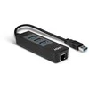 Lindy USB 3.0 ir Gigabit Ethernet šakotuvas su 3 prievadais