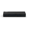 USB Hub - LINDY 7 Jungčių USB 3.0 Hub, BC 1.2 Krovimas, Juodas