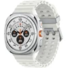 Išmanusis laikrodis Samsung Galaxy Watch Ultra 47mm LTE, Titano korpusas, Baltos spalvos