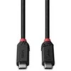 USB Kabelis - LINDY USB4 Type C Laidas, M/M, 40Gbps, 240W PD, 1 m, Juodas