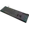 Žaidimų klaviatūra CORSAIR K55 CORE RGB USB 2.0 arba A tipo, laidinė, su guminiais kupoliniais klavišų jungikliais, 1000 Hz pranešimų dažnis, pilka